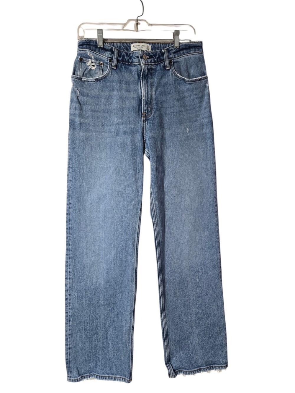 Abercrombie & Fitch Curve Love 90s Relaxed High Rise Jeans Size 29 Regular